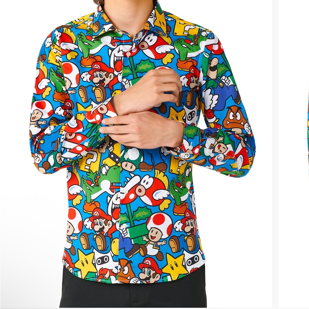 Opposuits Big Boys Super Mario Licensed Nintendo Shirt
#7